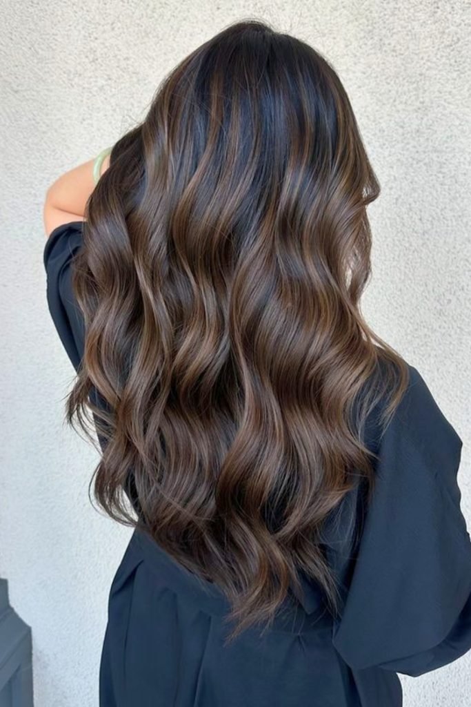 Bold Caramel Waves Hair Style