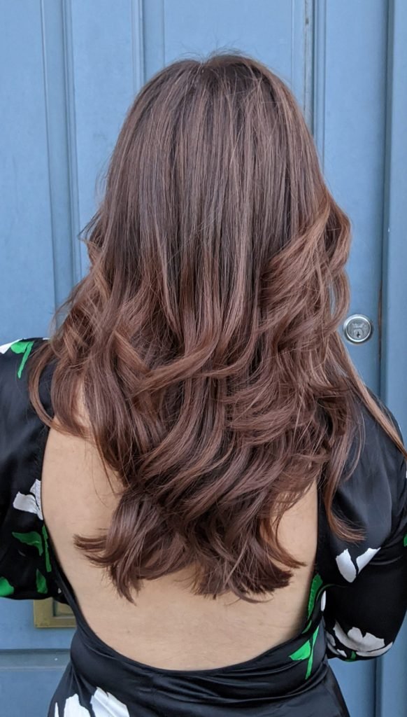 Butterfly Haircut on Thick Hair