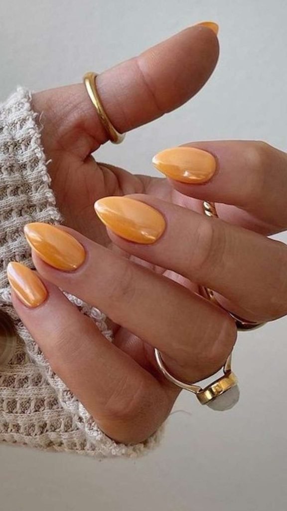 Citrus Splash Nail Art Design