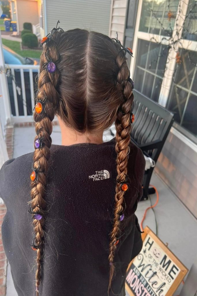Dutch Braided Pigtail Hairstyle