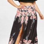 5. High-Waist Skirt and Crop Top