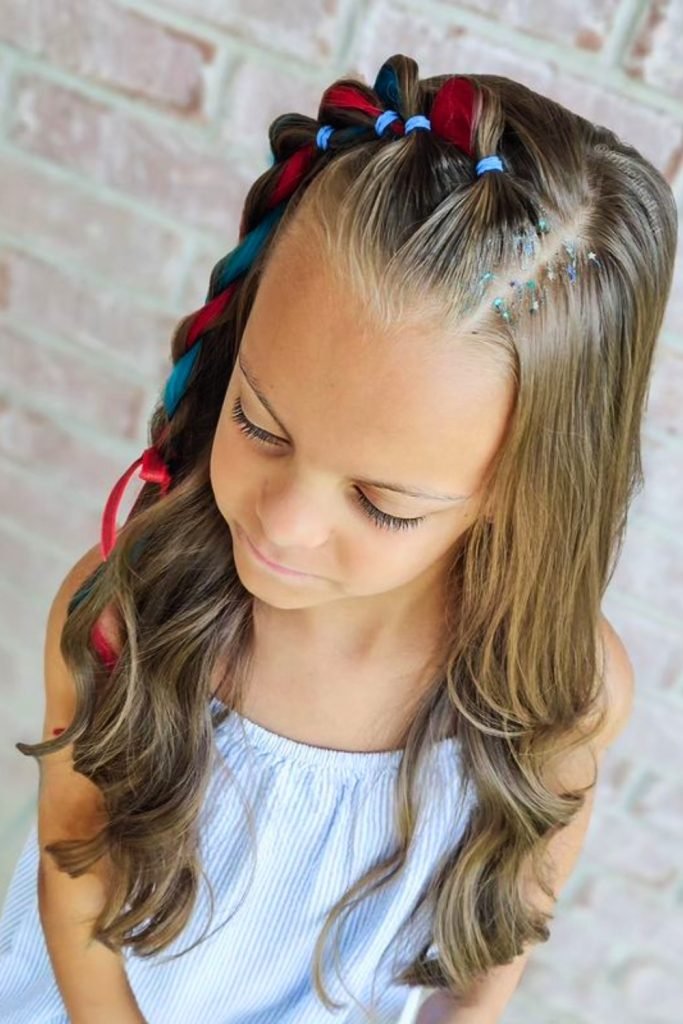 Ribbon Twirl Delight Hairstyle