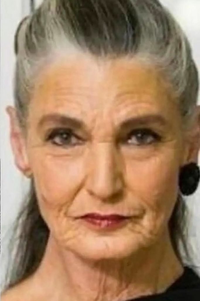 Sleek Vintage Shag Hairstyle