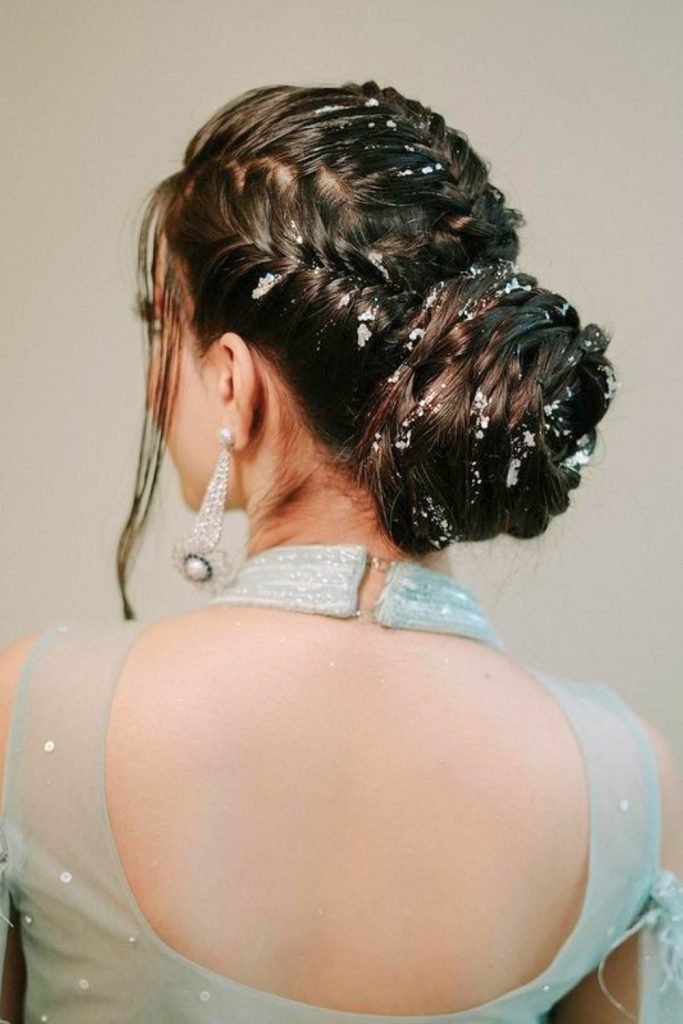 Starlit Braided Updo Image