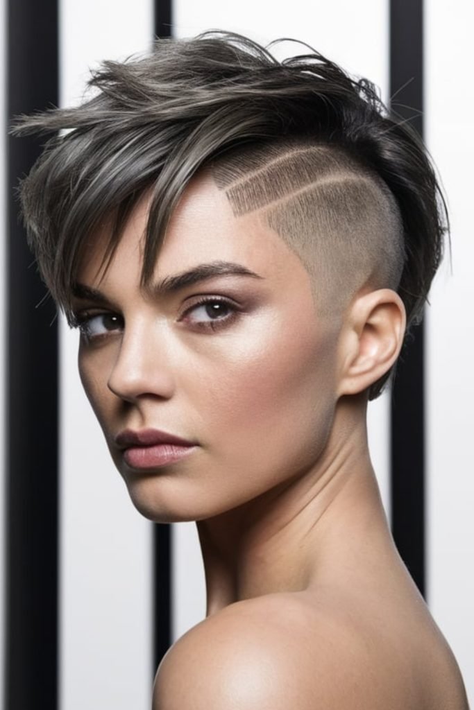 Undercut Pixie Hairstyle