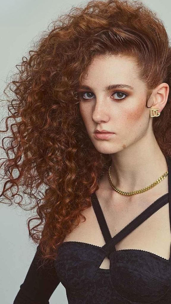 6. 80s Spiral Perm