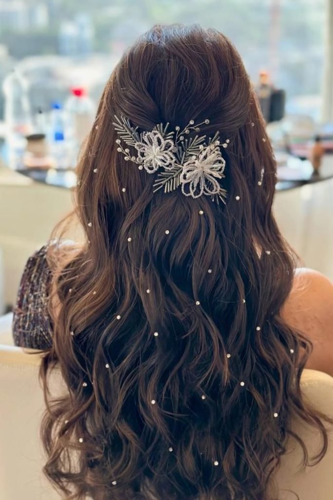 Floral Fantasy in Cascading Waves