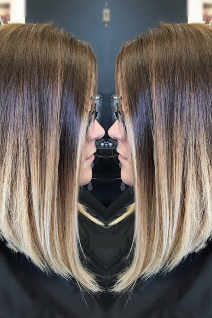 6. Sleek Ombre Bob Hairstyle