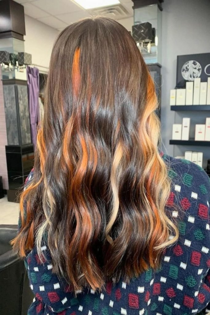 6. Sunset Streaks on Dark Waves