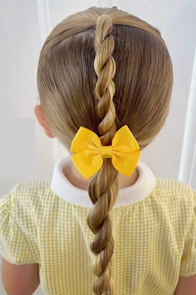 Twisted Sunshine Braid Hairstyle
