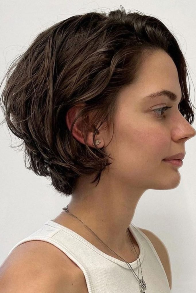 Wavy Bob Hairstyle