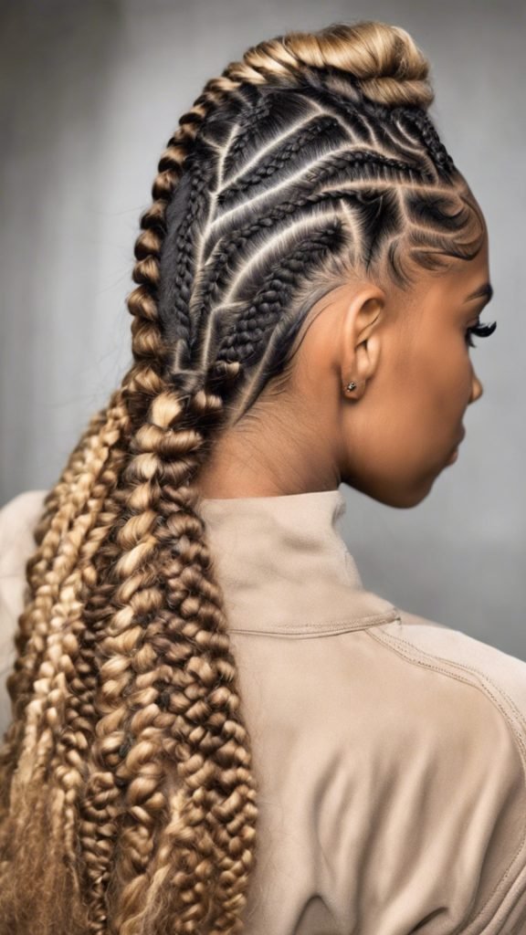 Zigzag Cornrows