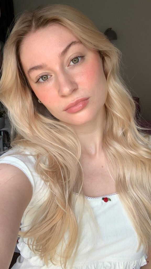 Blonde hair