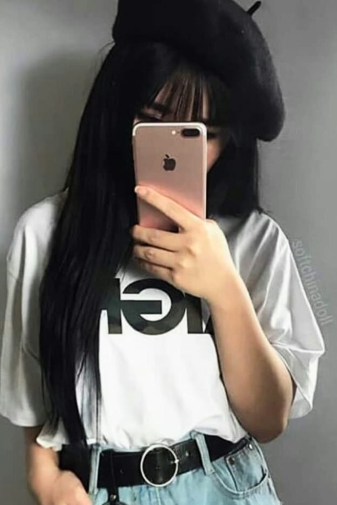 Bold Fringe and Beret Combo