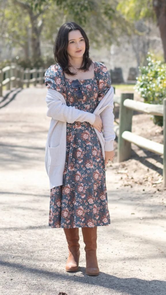 Floral Midi Dress