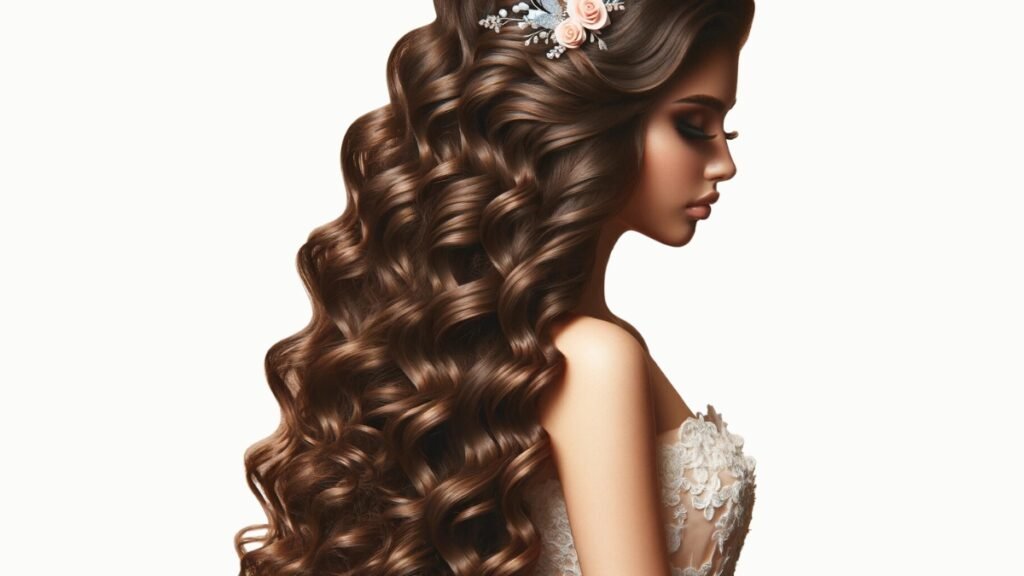 Long Cascading Curls Hairstyle
