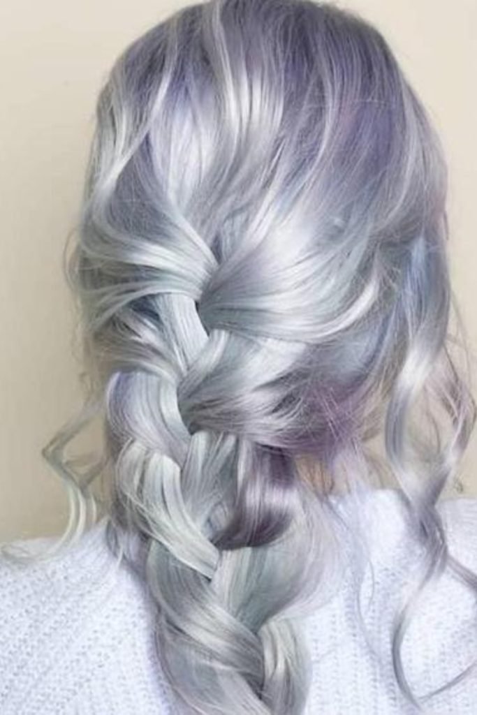 Pastel Blue and Gray Highlights