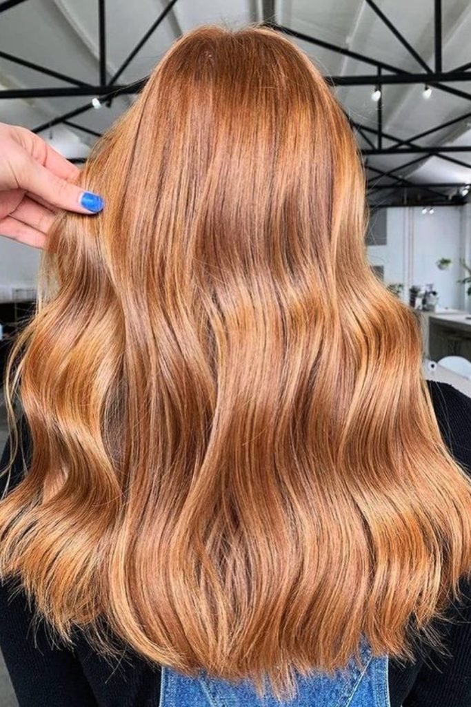 Soft Copper Brunette Hair Color