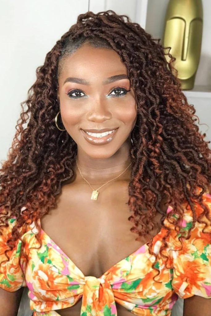 Vibrant Crocheted Mane Design