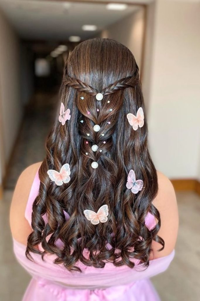Butterfly Garden Waves Hairstyle