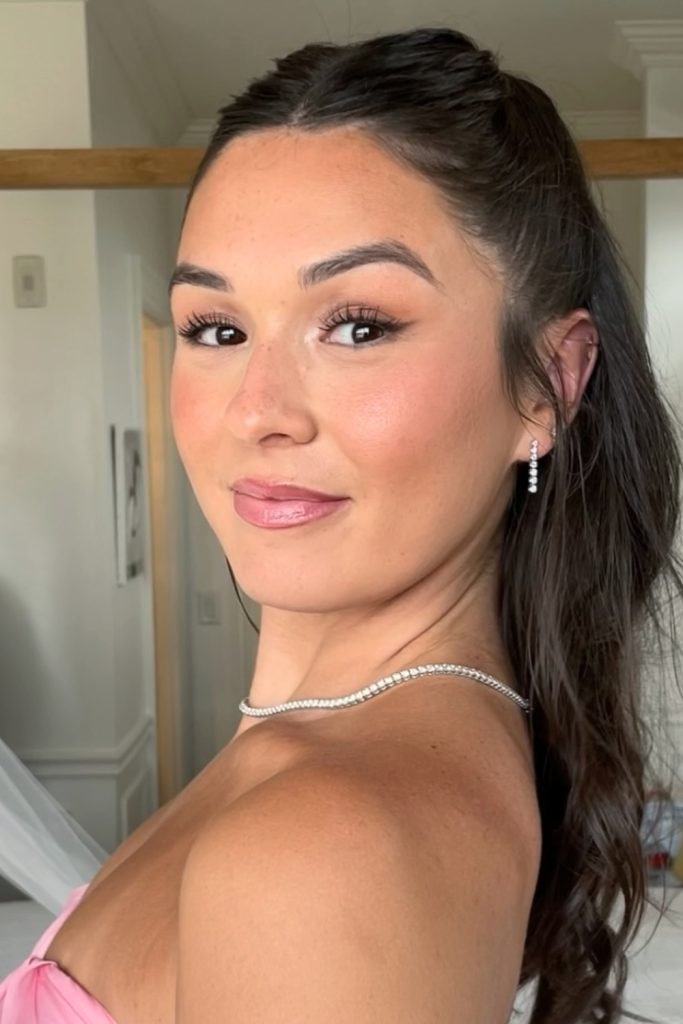 Effortless Half-Up Elegance Hairstyle