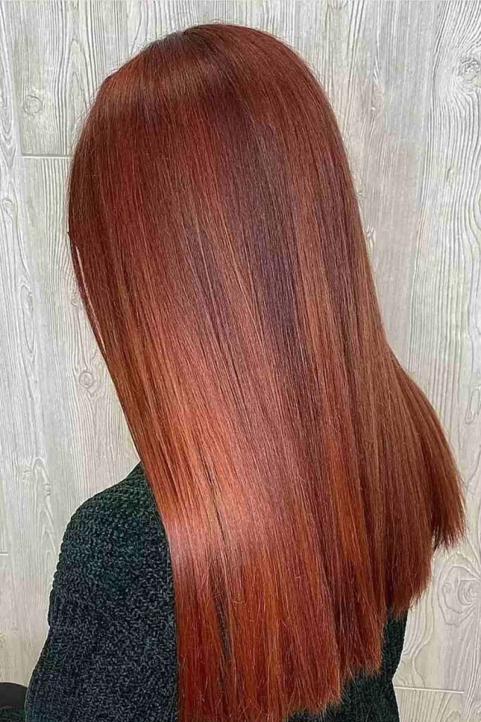 8. Glossy Super-Straight Strands