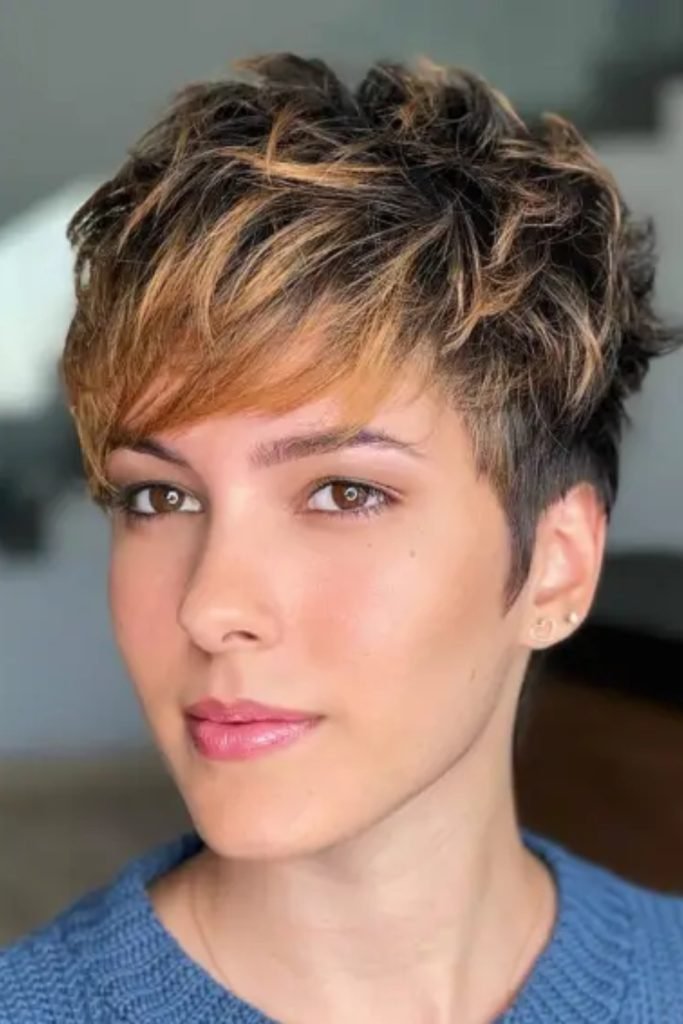 Messy Pixie Cut