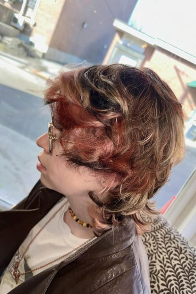 Short and Swept Copper Tones