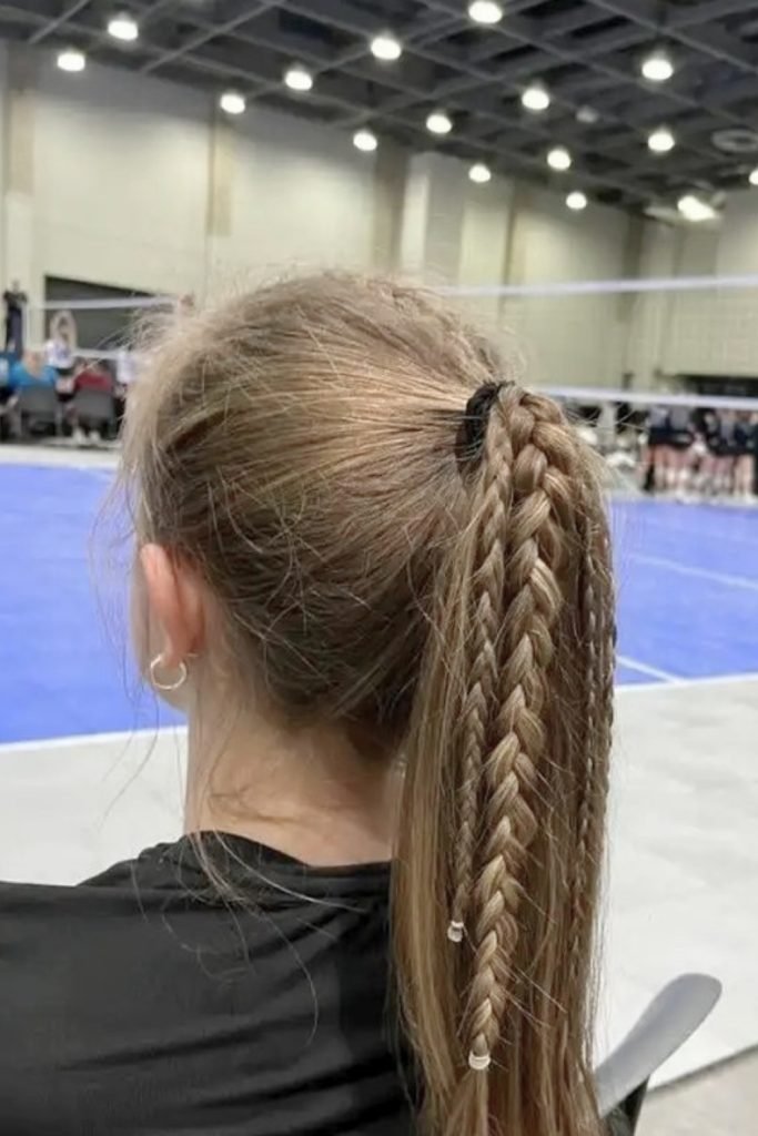 Sideline Braid with Subtle Highlights