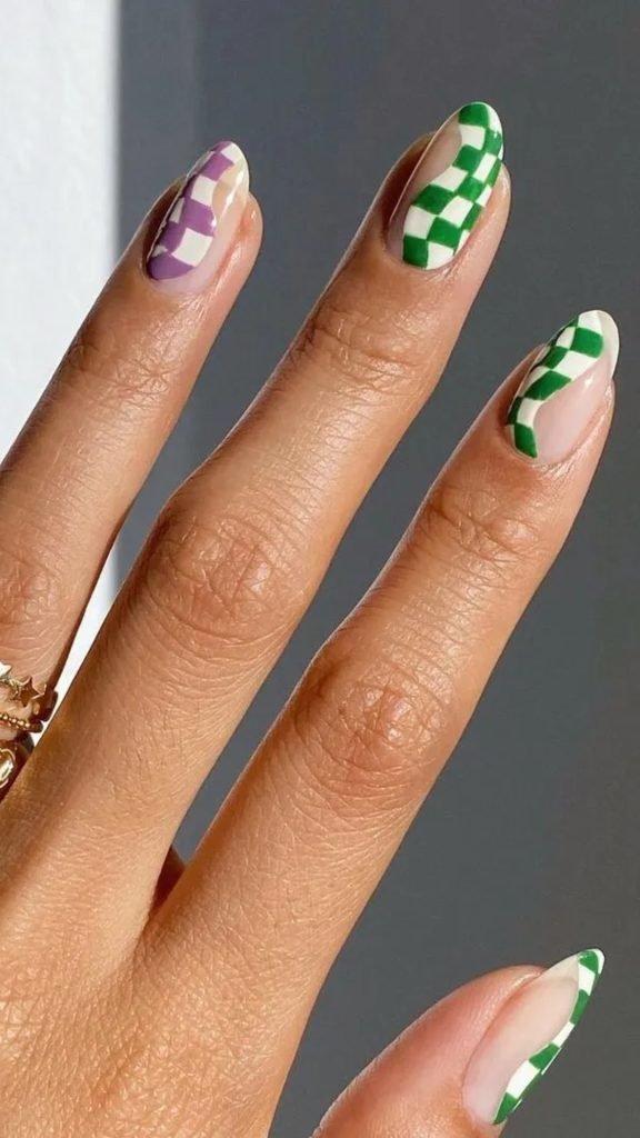 Simple Pastel Nails