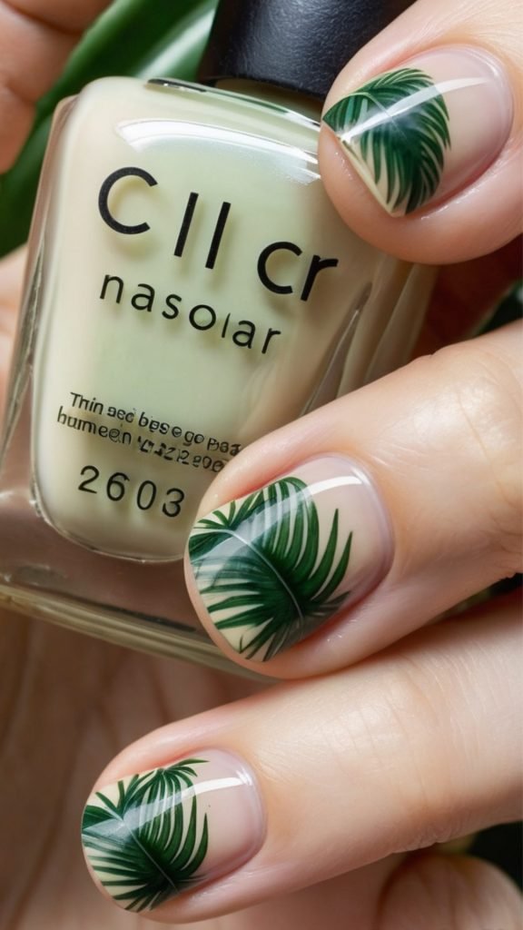 Tropical Palm Pattern