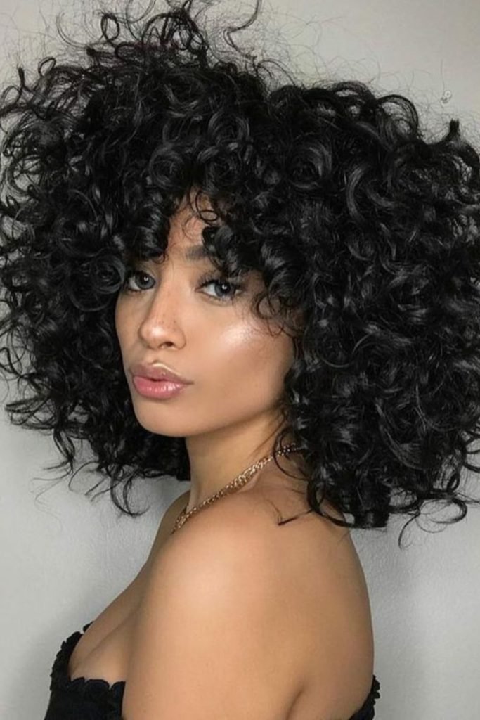 Curly Bangs