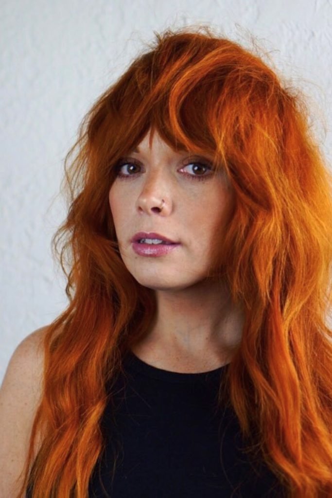 Fiery Fox Shag Hairstyle