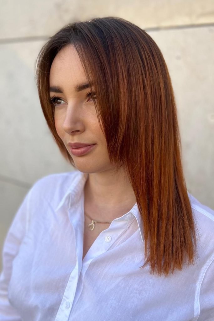 Spicy Ginger Red Hair Color